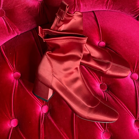 ❤️Red ankle boots❤️ - Picture 1 of 5